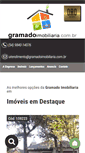 Mobile Screenshot of gramadoimobiliaria.com.br